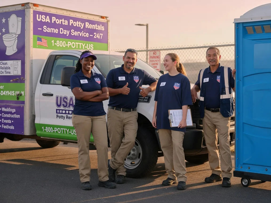 Porta Potty Rental company in Vienna, IL